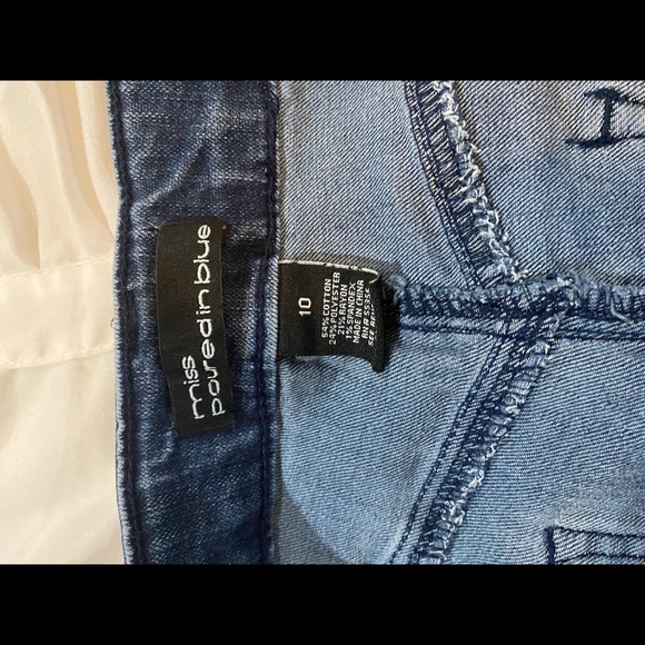 Miss Poured in Blue stretch skinny jeans - Picture 2 of 2